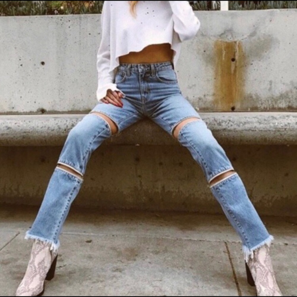 CARMAR ZIP JEANS